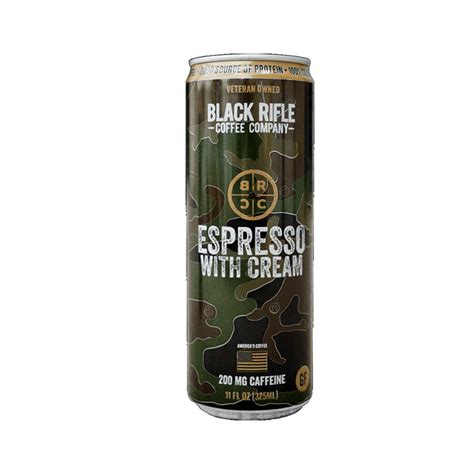 Black Rifle Coffee Espresso With Cream 11 Fl Oz Pack Of 12 Walmart