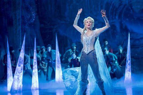 Theater Review Frozen Covered In Ice At The St James Theatre