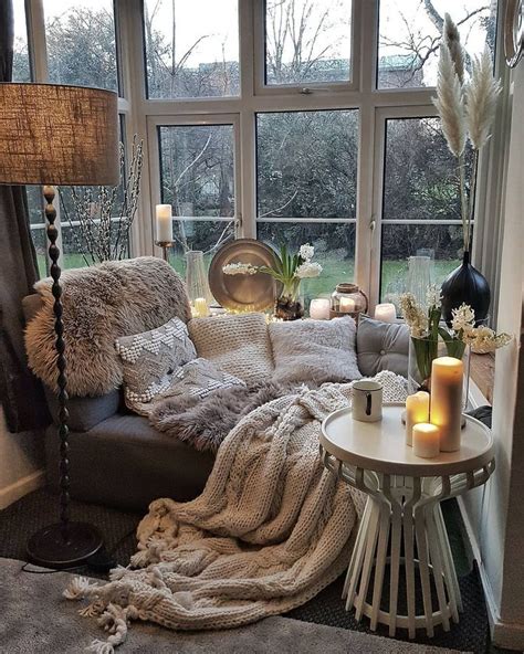 Bohemian Scandinavian Cozy Room Livingrooms Home Bohemian Stylish