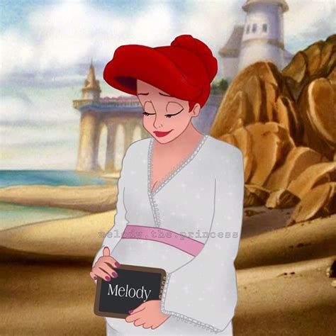 Ariel Pregnant 🥰 Casais Disney Princesas Disney Família Disney