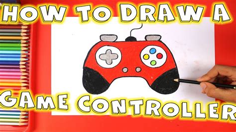 Game Controller Drawing ~ Draw Game Controller Joystick Leadrisers