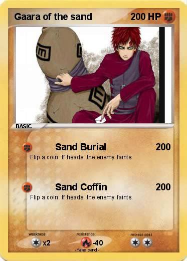 Pokémon Gaara Of The Sand 16 16 Sand Burial My Pokemon Card