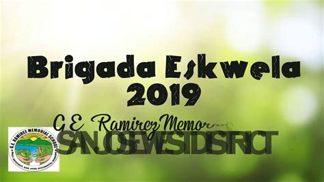 Brigada Eskwela 2019 Youtube