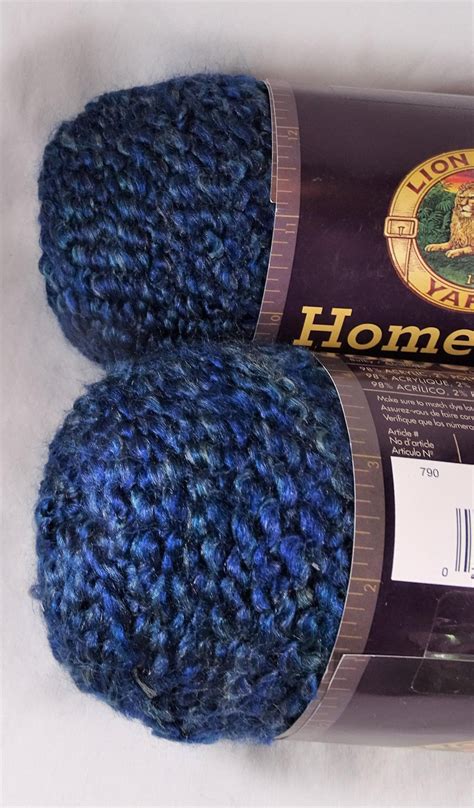 Lion Brand Homespun Yarn Colonial Bulky Knit Crochet Etsy Homespun