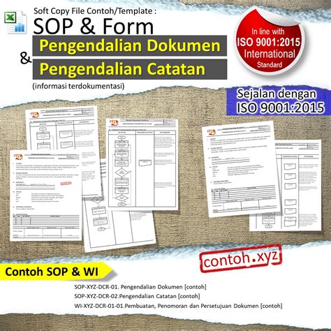 Contoh Pengendalian Dokumen Iso 9001 Seoezseoya Riset