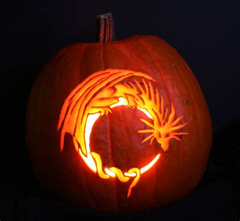 Dragon Pumpkin Carving By Thoughts Existence On Deviantart