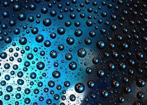 Colored Water Drops Stock Image Image Of Closeup Moist 47934955