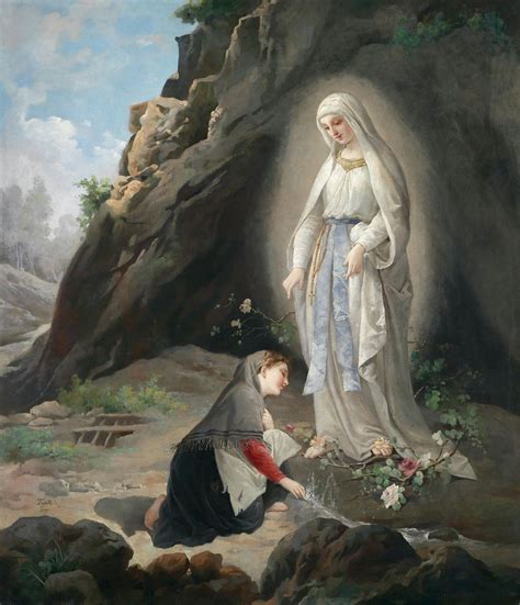 Novena To Our Lady Of Lourdes Rosary Shrine Of Saint Jude