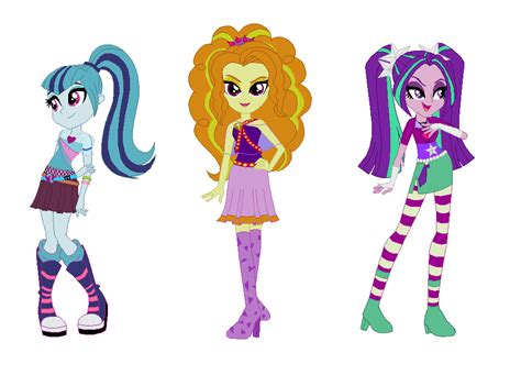 The Dazzlings With Redesigned Outfits By Rainflame99 On Deviantart