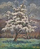 Paul Emile Pissarro, arbre en fleurs - Expertisez.com