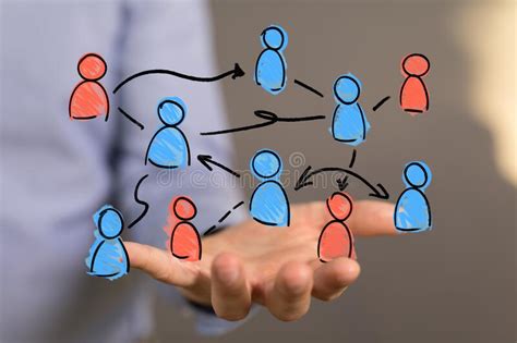 A Group Of People Talking In Social Network Stock Image Image Of Connect Connection 177530433
