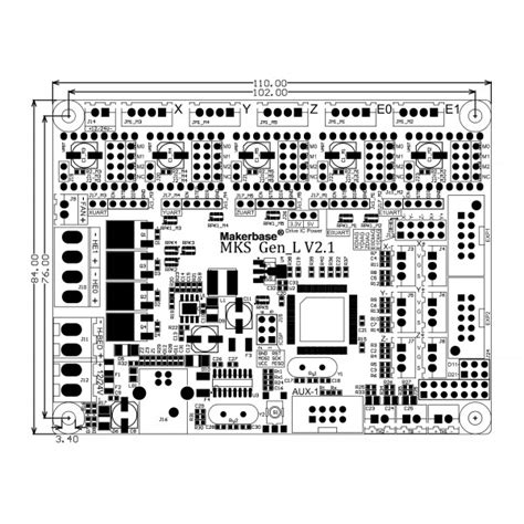 Mks Gen Board Pinouts For Arduino Mega Arduino Stack 53 Off