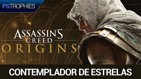 Assassin S Creed Origins Contemplador De Estrelas Guia De Trof U