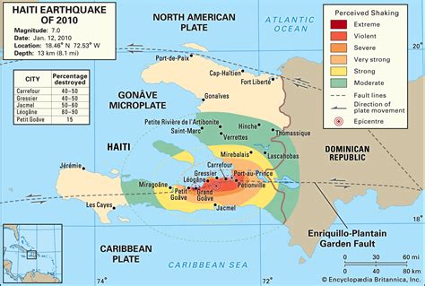 The map shows haiti with cities, towns, expressways, main roads and streets and the location of haiti's principal airport toussaint louverture international airport (iata code: Haiti | History, Geography, & Culture | Britannica