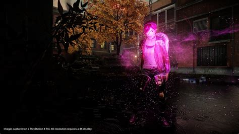Infamous First Light And Second Sons Dazzling Ps4 Pro Enhancements