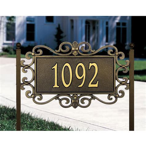 Address Plaques for Homes - HomesFeed