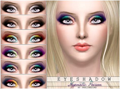 The Sims Resource Eyeshadow Hypnotic Poison