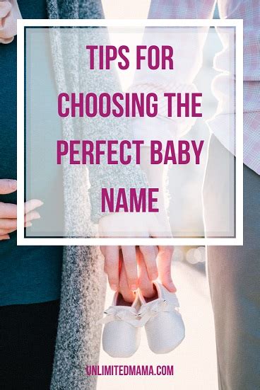 How To Choose The Perfect Baby Name Unlimited Mama