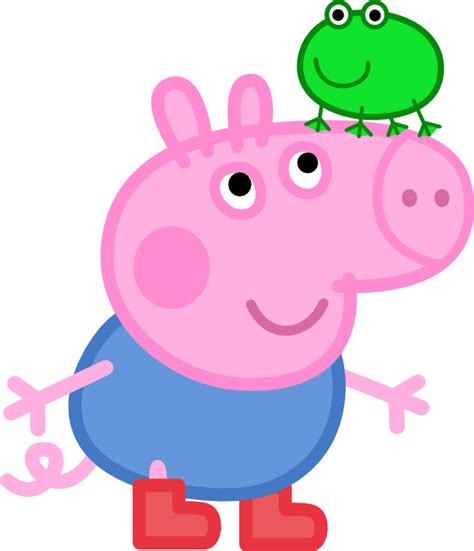 Peppa Pig George Pig 03 Imagens Png Peppa Pig Imagenes Peppa Pig