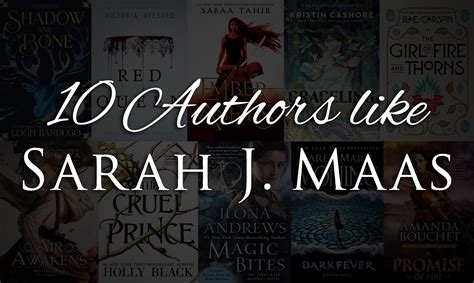 Authors Like Sarah J Maas YA Fantasy Blog