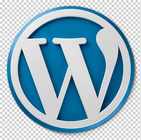 Wordpress Logo Wordpress Logo Sitio Web Icono De Blog Wordpress Logo