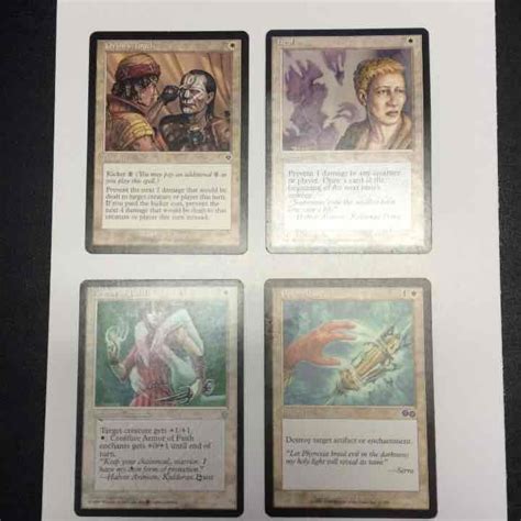 Of 8 may be common), and 1 land card. Four (4) White Magic MTG Cards($ 3) - Mercari: Anyone can ...