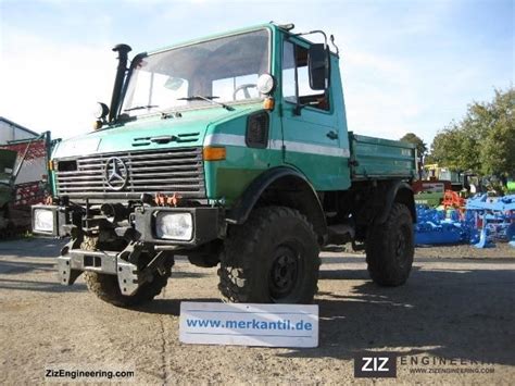 Unimog 1400 1991 Agricultural Tractor Photo And Specs
