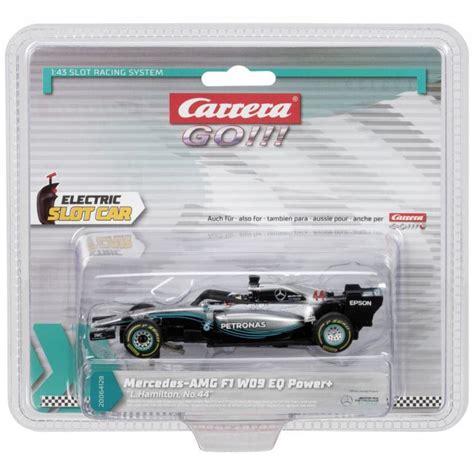 Slot race track sets can be expanded with an unlimited range of additional tracks, accessories, deco materials and extension sets. Auto k autodráze Carrera GO Mercedes F1 W009 L.Hamilton ...