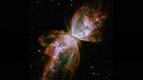 NASA Hubble Space Telescope Captures Butterfly Nebula Abc7news Com