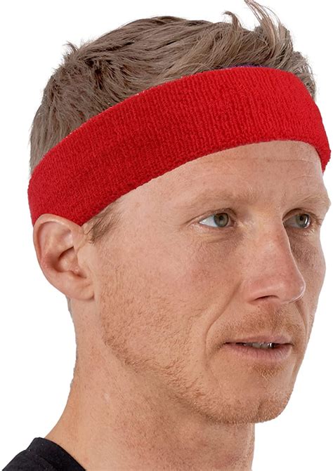 Sweat Headbands Sweatbands For Men And Women Terry Cloth Head Sweat