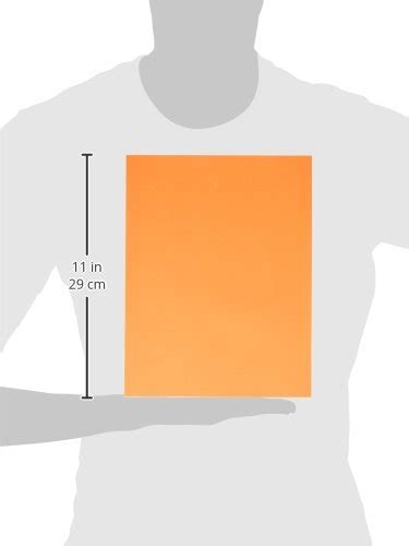 Exact 26721 Color Copy Paper 8 12 X 11 Inches 20 Lbs Bright Orange