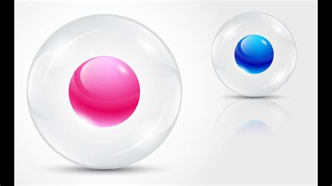 How To Create 3d Logo Design Transparent Sphere In Adobe