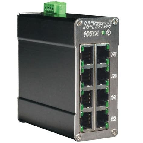 Red Lion Unmanaged Industrial Ethernet Switch 108tx Ethernet Switches
