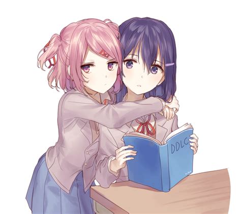 Natsuki Loves Yuri~ Yuri Isnt So Sure By Ujumuenji On