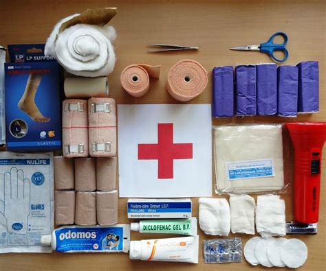 Organizing Of First Aid Supplies