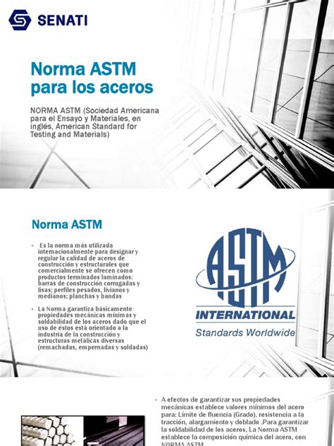 Using renewable materials as feedstock for products instead of fossils can. Norma ASTM Para Los Aceros