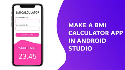 Make a BMI Calculator App in Android Studio and Kotlin - DoctorCode