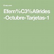 Efem%C3%A9rides-Octubre-Tarjetas-1 | Tarjetas, Material educativo