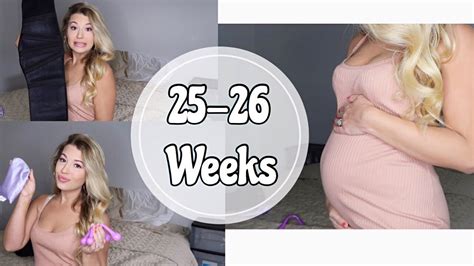 26 Weeks Pregnant Update Entering Third Trimester And Bump Shot Youtube