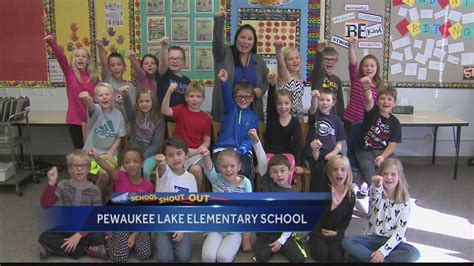 1016 Shout Out 3rd Graders Pewaukee Lake Elem School