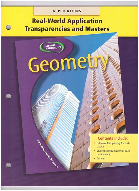 Glencoe Geometry Real World Application Transparencies And Masters