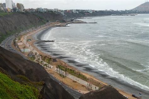 Paisagens Da Cidade De Miraflores Em Lima Peru Imagem De Stock Imagem