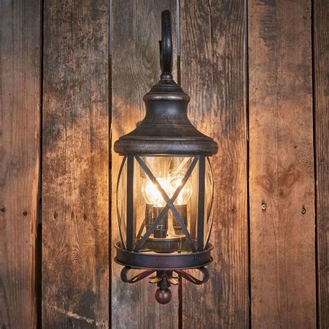 Ark lighting radial wave industrial steel barn lights. Rustic outdoor wall light Romantica | Lights.ie