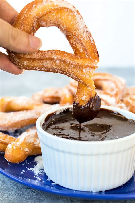 Churros With Mexican Chocolate Sauce Cpa Certified Pastry Aficionado