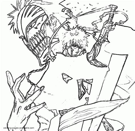Bleach Anime Coloring Pages Coloring Pages