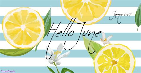 Hello June Ecard Free Summer Cards Online