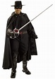 Authentic Zorro Costume - Mens Authentic Superhero Costumes