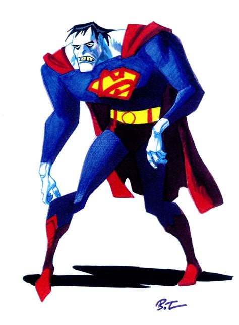 Bizarro Superman By Bruce Timm Comic Art Community Gallery Of Comic Art