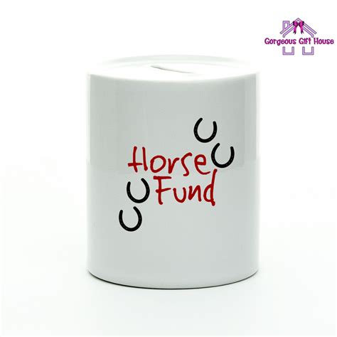 Horse Fund Money Box Gorgeous T House