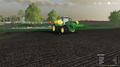 Em John Deere 7r V1000 Fs19 Farming Simulator 22 мод Fs 19 МОДЫ
